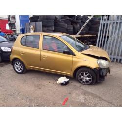 Breaking toyota yaris - TOYOTA YARIS CAR PARTS SPARES BREAKING 1999-2005 MODEL