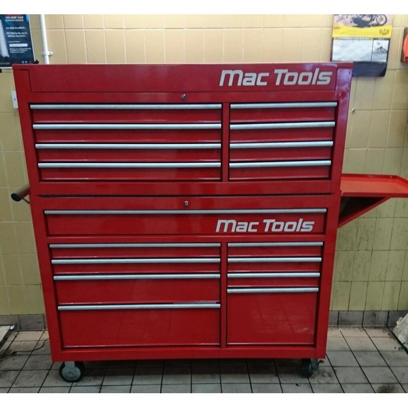 Mac tools tox box with side tray
