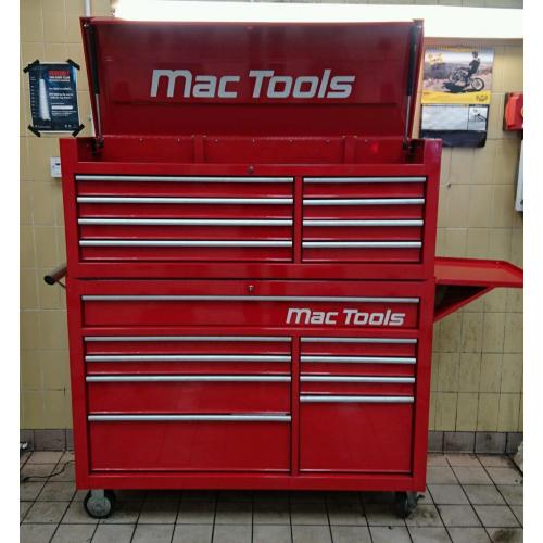 Mac tools tox box with side tray