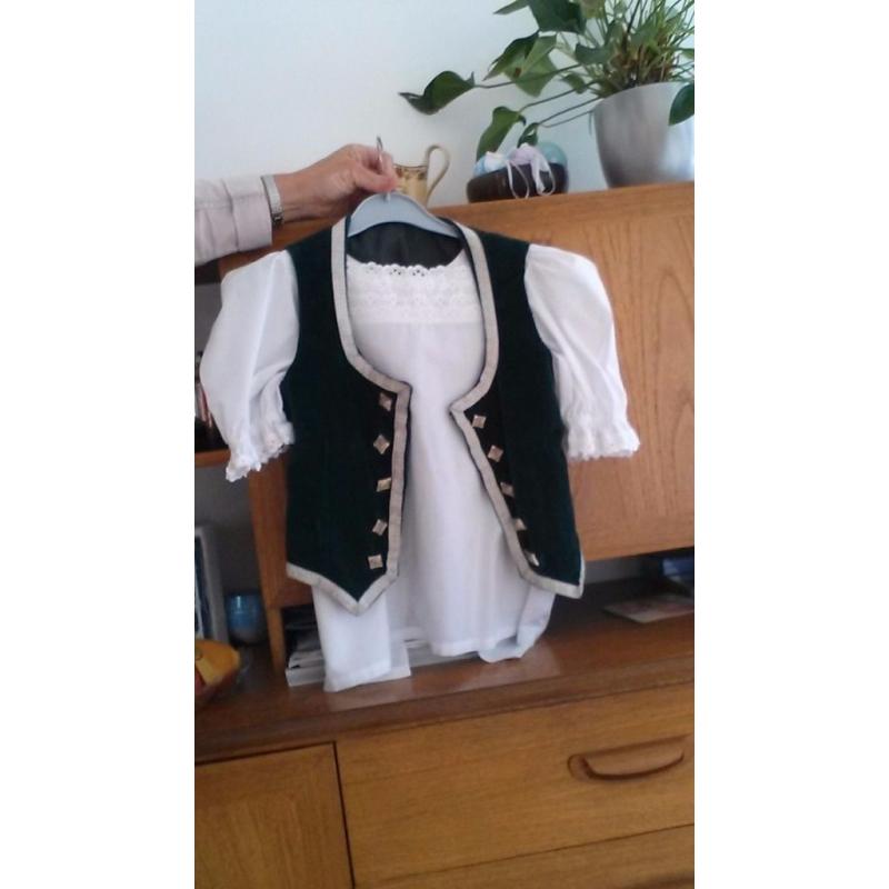 2 x Girls Aboyne Highland Dancing Outfits