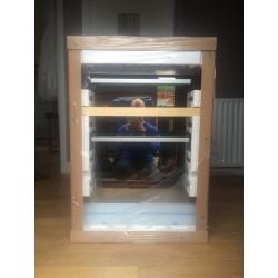 Indesit built in double oven