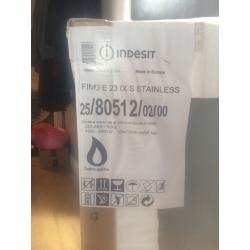 Indesit built in double oven