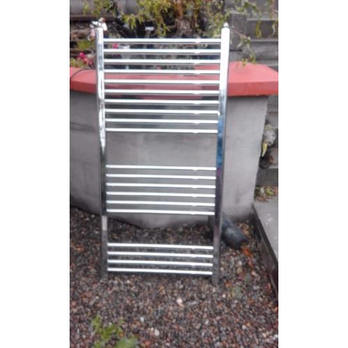 Chrome Heated Towel Rail