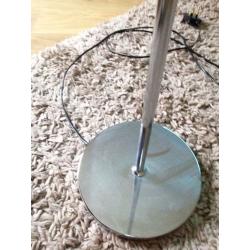 Green next glass floor lamp