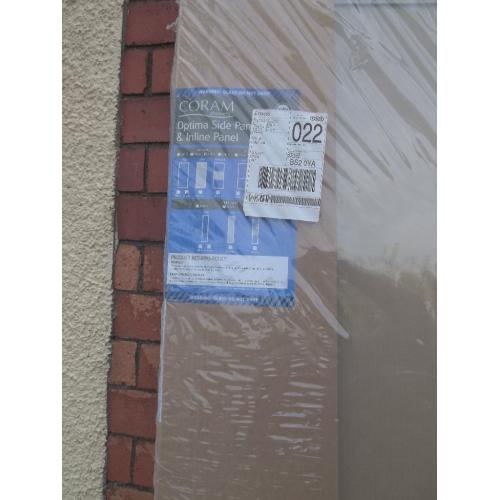 2 brand new coram opitma chrome 800 side panels still in package
