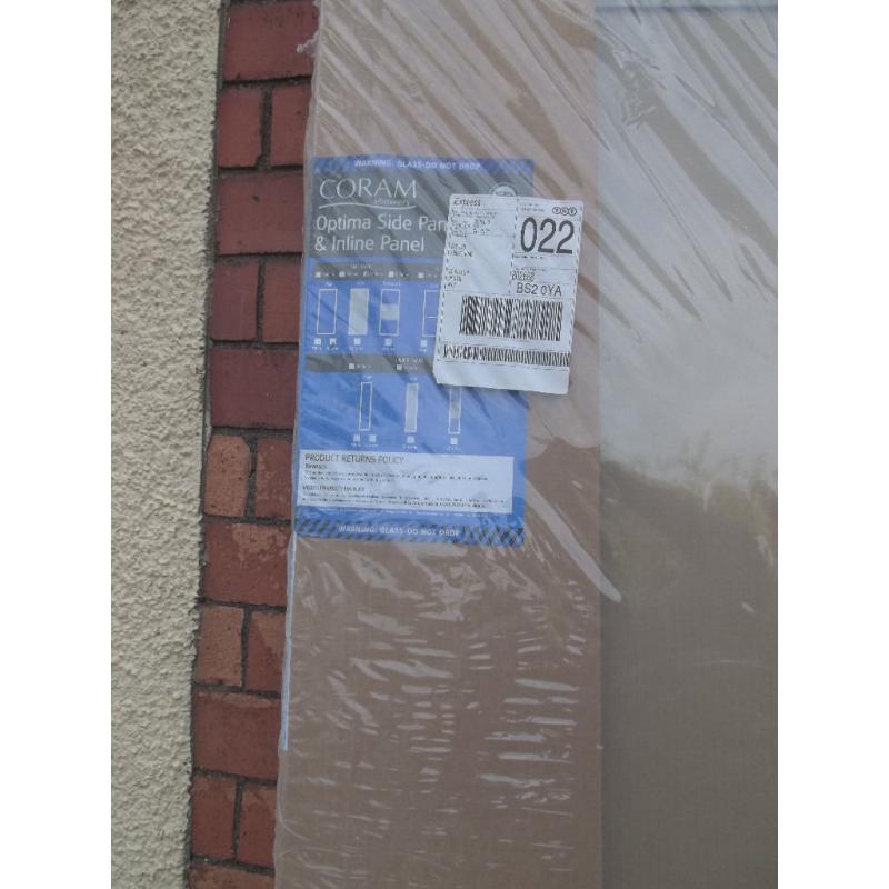 2 brand new coram opitma chrome 800 side panels still in package