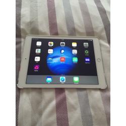 iPad Air 2 Wifi and Data. Less than a year old.