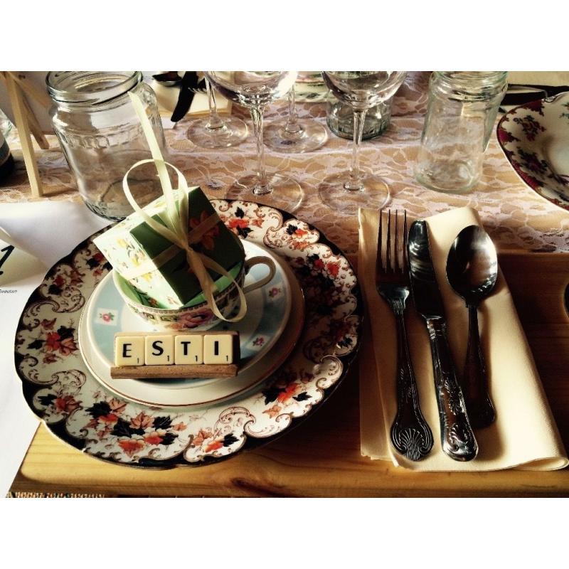 Vintage Crockery for hire