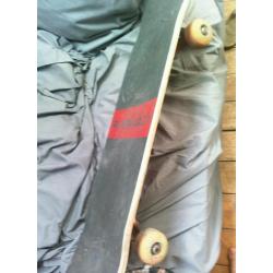 Plain Lazy Skateboard, deck, trucks, bearings, wheels