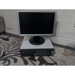 Intel core 2 Desktop PC and Monitor for sale