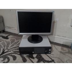 Intel core 2 Desktop PC and Monitor for sale