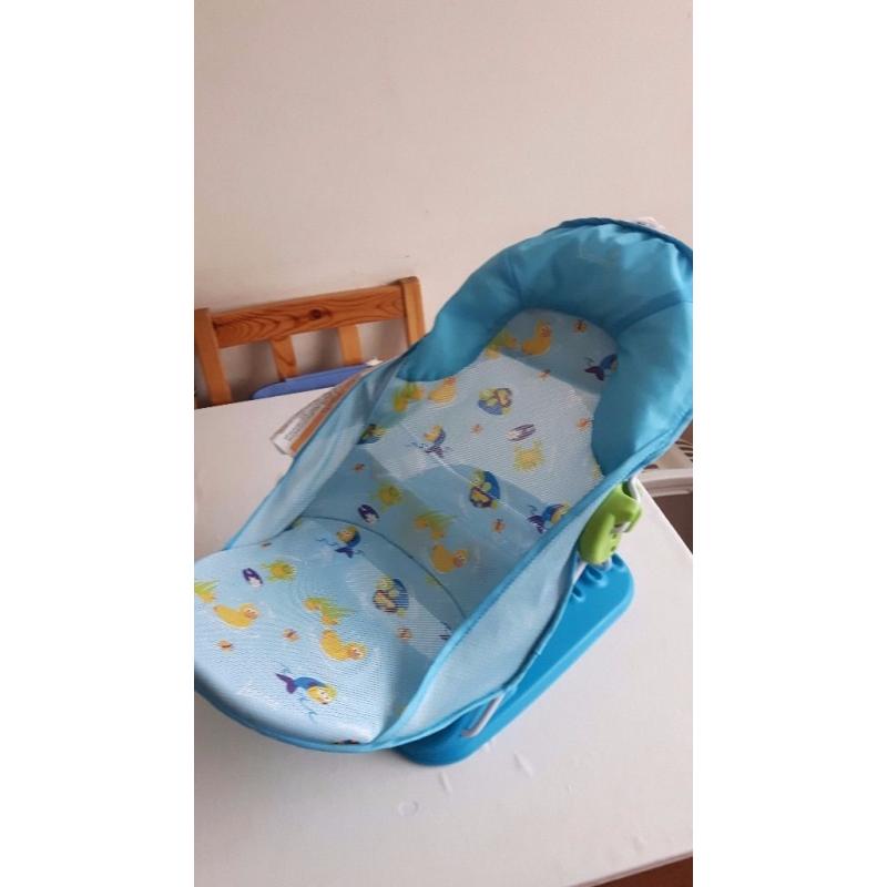 Baby bath seat. 3 different height positions