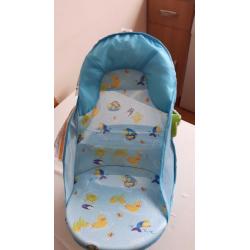Baby bath seat. 3 different height positions