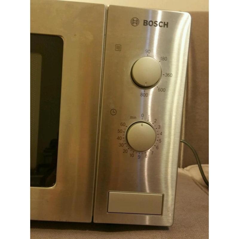Bosch stainless steel microwave 800w