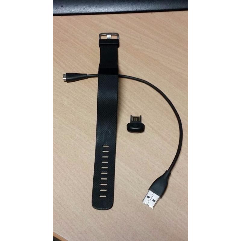 FitBit Charge HR - Large/Black - very good condition.