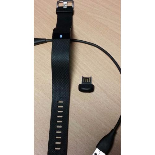 FitBit Charge HR - Large/Black - very good condition.
