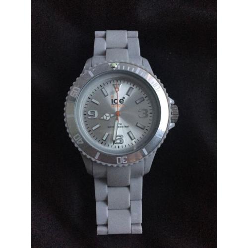 Grey ice watch