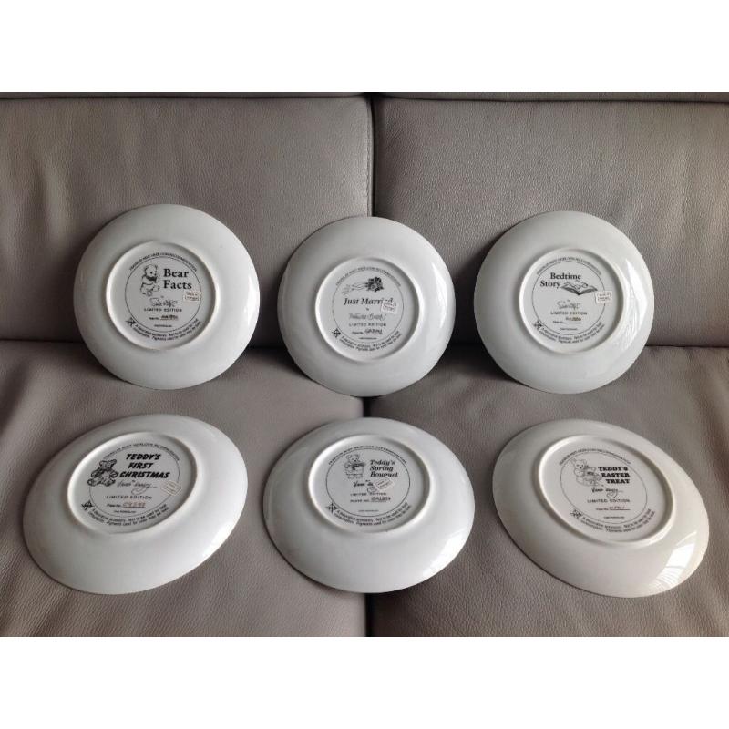 Franklin Mint Bear Plates