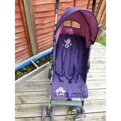 Babies R Us Stroller with footmuff and raincover