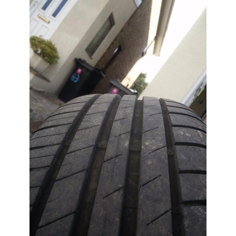 16" 5x100 vw alloys