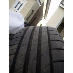 16" 5x100 vw alloys