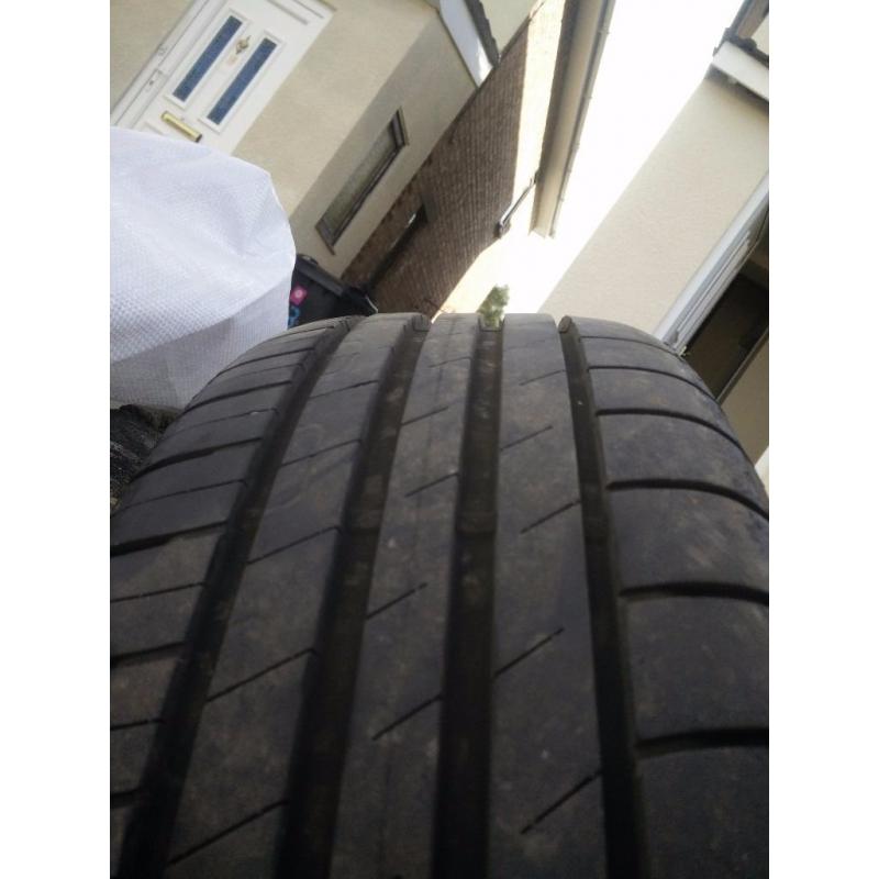 16" 5x100 vw alloys