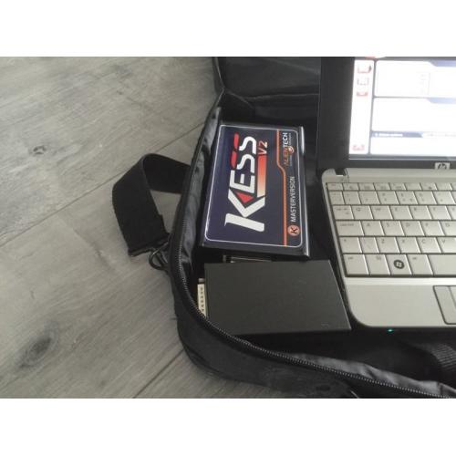 Full remapping and diagnostic kit including netbook and Kess interface