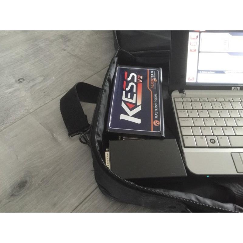 Full remapping and diagnostic kit including netbook and Kess interface
