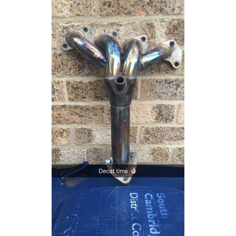 Corsa C decat manifold