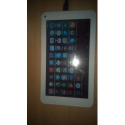 White Tablet Duel Core