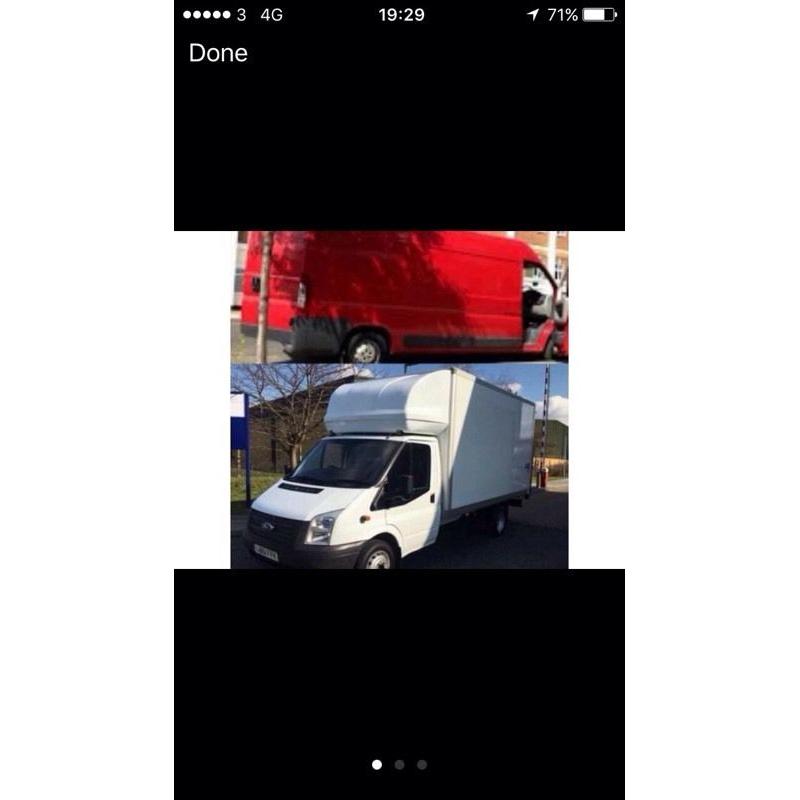 24-7 Big Van & Man Hire for moving House, Clearance,Office Removal