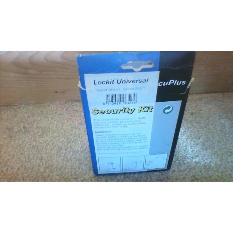 Secuplus Lockit Universal Security Kit (NEW IN BOX)