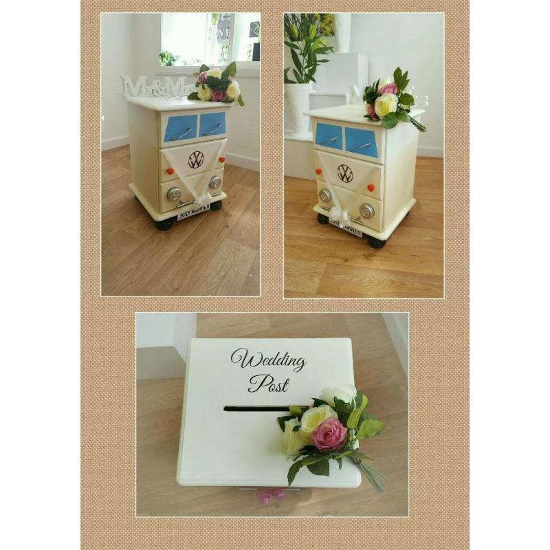 UNIQUE WEDDING POSTBOX - CAMPER VAN STYLE