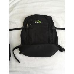 Cabin Max Metz black carry on bag/rucksack