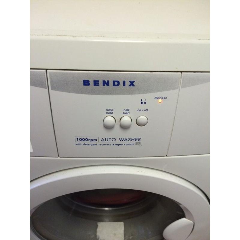 Bendix hot & cold washing machine