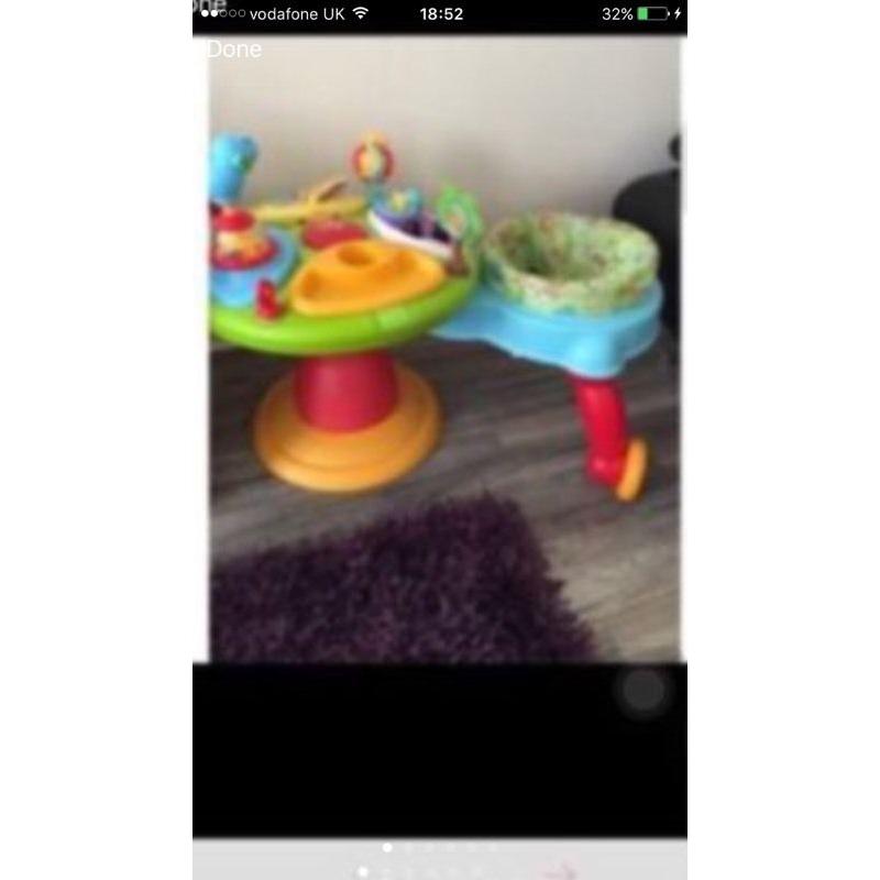 Jumperoo and swing