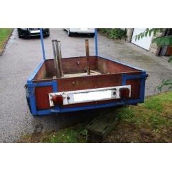 Car Trailer 7ft x 4ft 3" with lights board