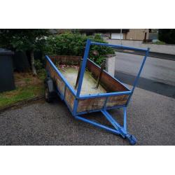 Car Trailer 7ft x 4ft 3" with lights board