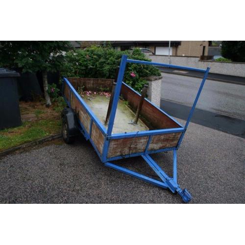 Car Trailer 7ft x 4ft 3" with lights board