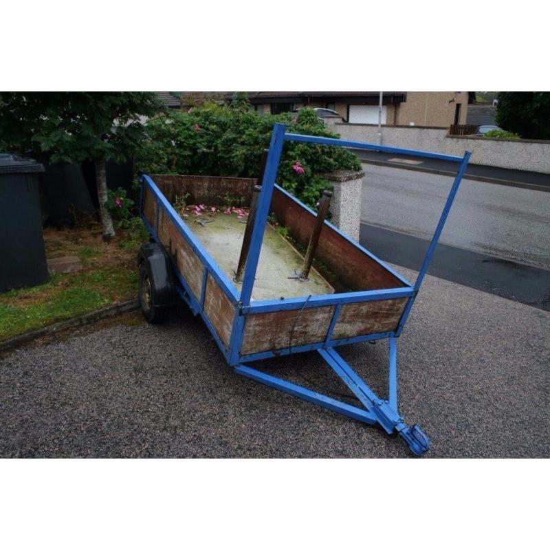 Car Trailer 7ft x 4ft 3" with lights board