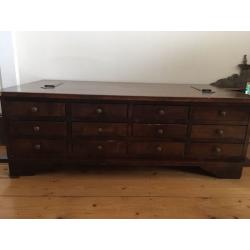 Wooden chest drawers - laura ashley