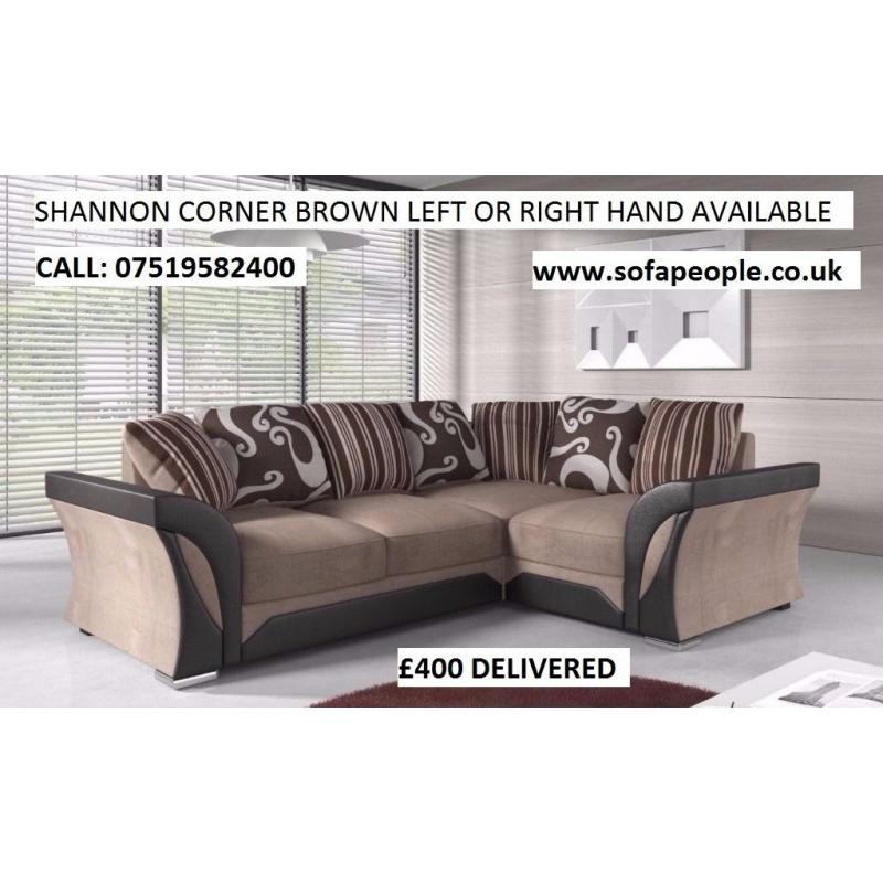 Corner or 3+2, Free Storage Pouffe, Fabric sofa or Corner sofas, All couches and suites guaranteed!