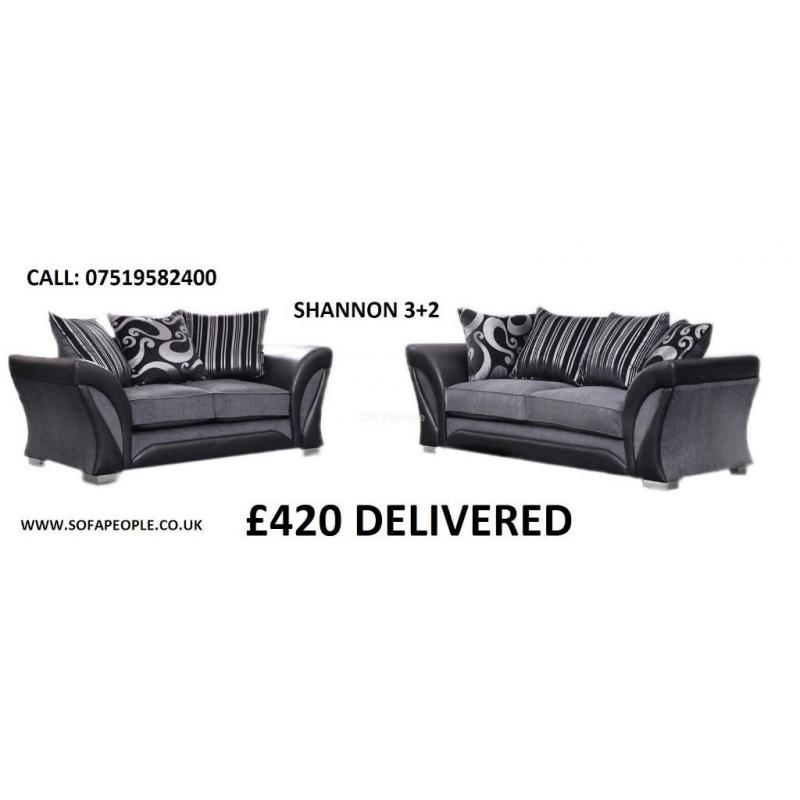 Corner or 3+2, Free Storage Pouffe, Fabric sofa or Corner sofas, All couches and suites guaranteed!