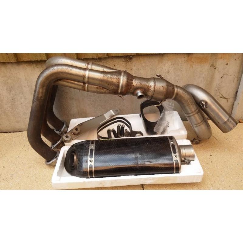 Yamaha MT-09 (MT09) Akrapovic Racing Line (Carbon) Exhaust - S-Y9R2-AFC