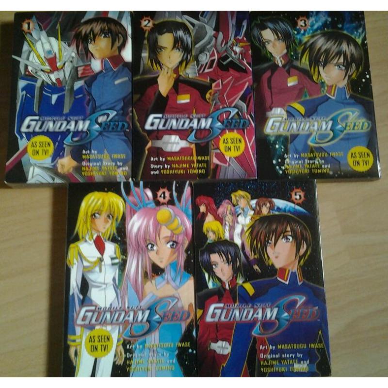 Mobile suit gundam seed vol 1-5