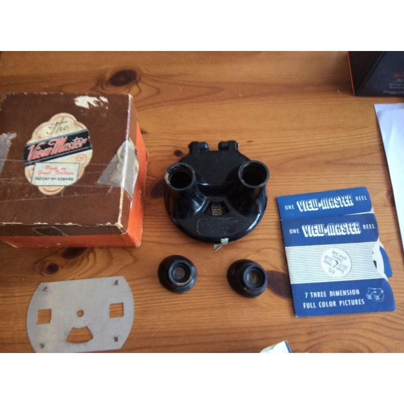 View-Master in Black Bakerlite with 23 inserts