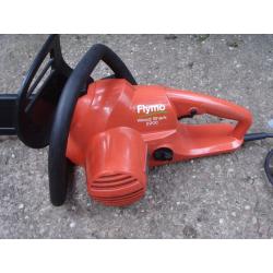 Flymo electric chainsaw