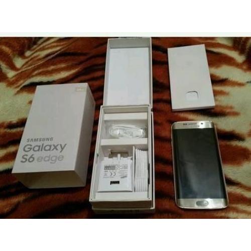 SAMSUNG GALAXY S6 EDGE SM-G925F 64GB GOLD,FACTORY UNLOCKED,IMMACULATE CONDITION,COMES BOXED AS NEW