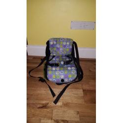 Munckin Travel Booster Seat and Bag