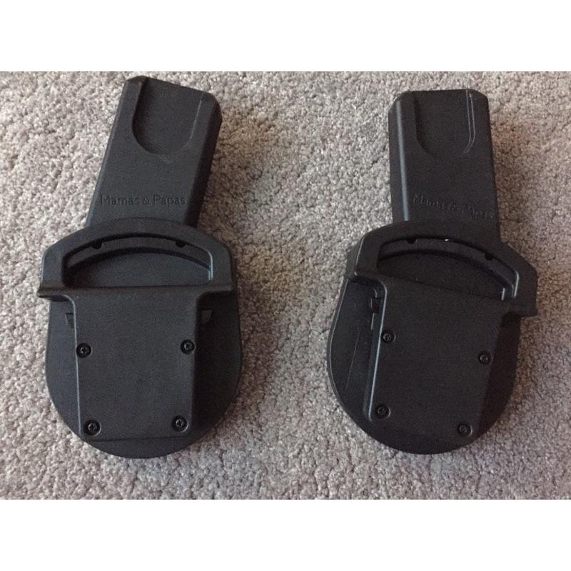 Mamas & Papas - Cybex Aton/Maxi-Cosi Car Seat Adaptors to fit Sola, Zoom, Urbo & Glide Pushchairs